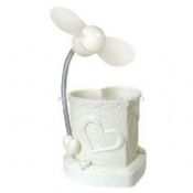 USB fan with pen holder images
