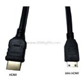 19 Pin HDMI Male to Mini HDMI cable images