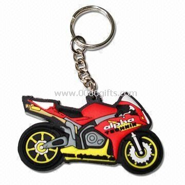 3D rubber Keychain