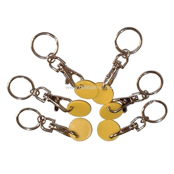 Vozík mince Keychain