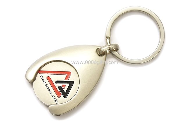 Zinc alloy Coin Keychain