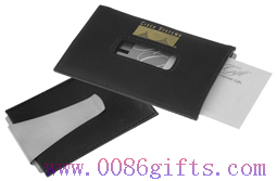 Leatherette Card Case & Money Clip