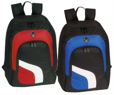 Tri farvede rygsæk