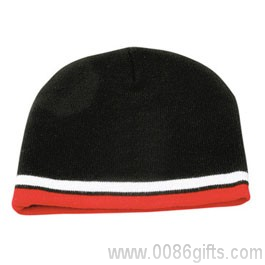 100 ٪ اﻷكريليك التباين محبوك المشارب قبعة صغيرة