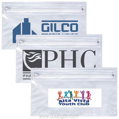 Clear PVC Organiser/Pencil Case With Zipper