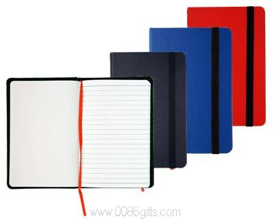 Notebook dengan Band elastis