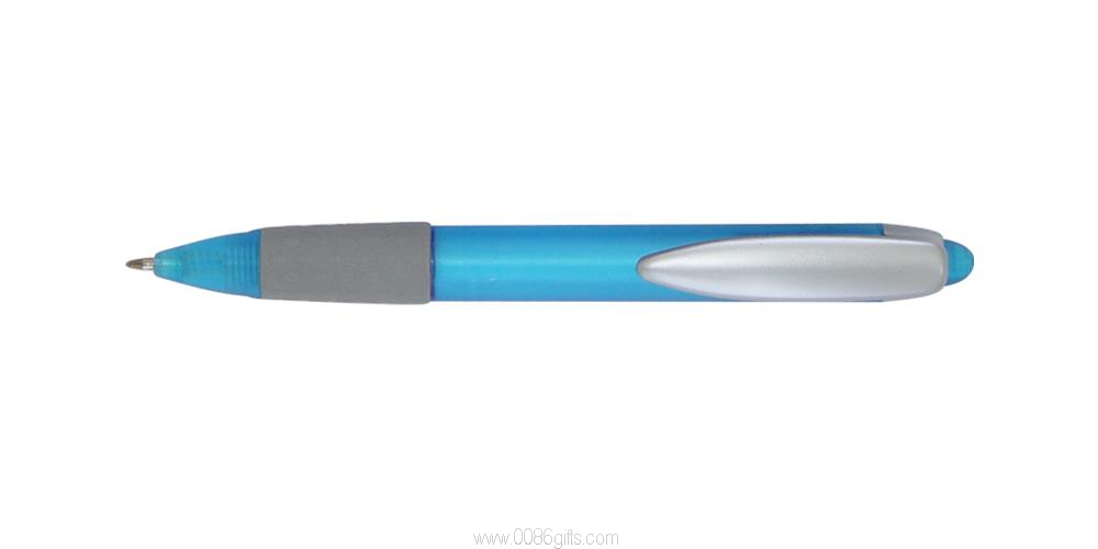 Penna promozionale in plastica di vertice
