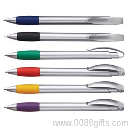 Caprice Silver Plastic Pen