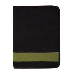 Promotional Eco 100% Recycled Deluxe A4 Zippered Compendium