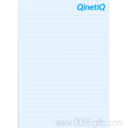 A4 Note Pad - 1 Colour - 25 Sheets