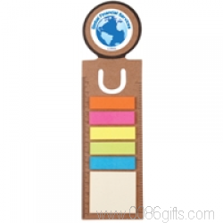 Circle Bookmark/ Ruler With Noteflags