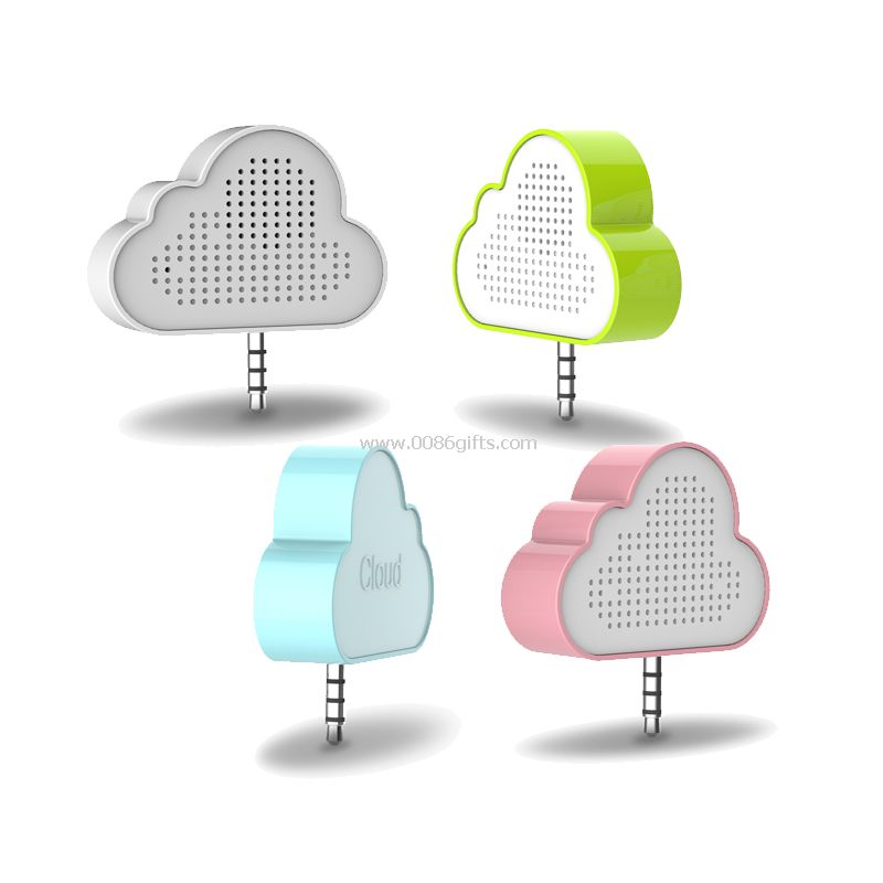 Cloud shape mobile speaker