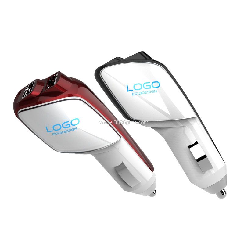 Chargeur USB double avec votre logo