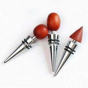 zinc alloy and rubber ring Wine Stopper