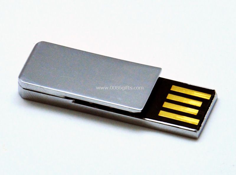 unidade USB clip metálico