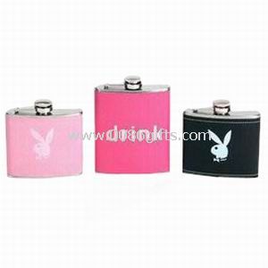 Cuir Hip Flask