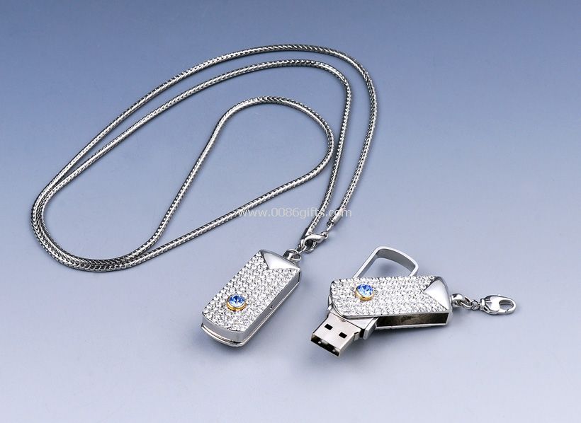 clé USB bijoux diamant