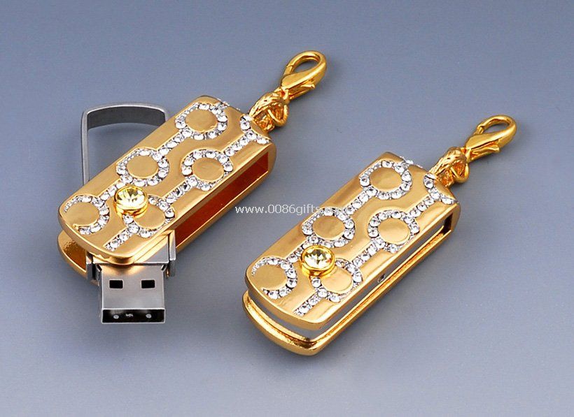 memoria flash del usb de la joyería
