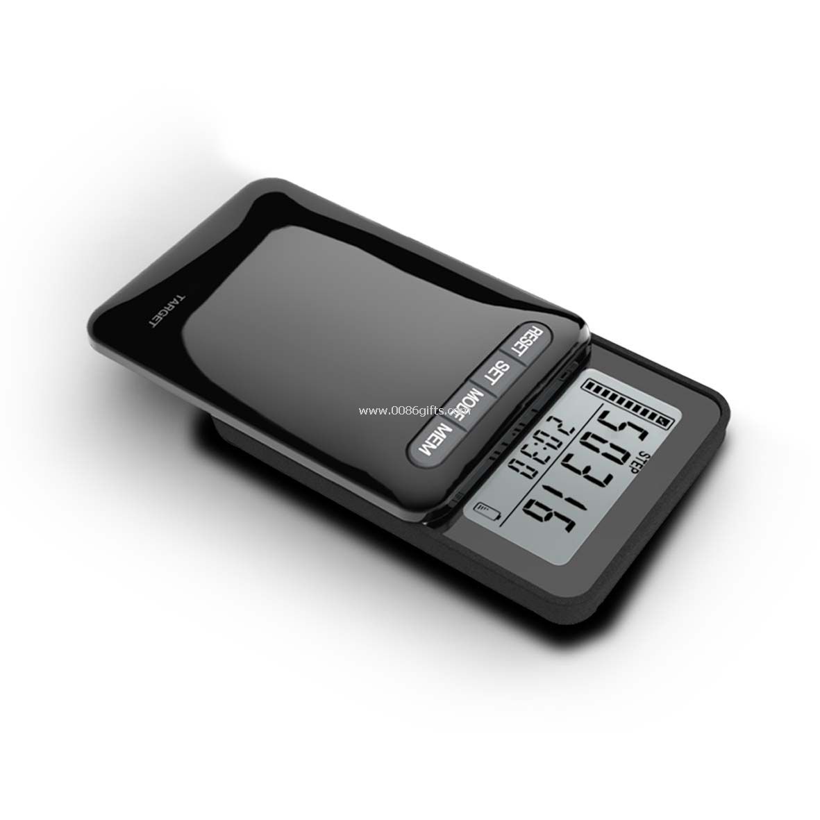 3D sensor pedometer/7 days memory/clock