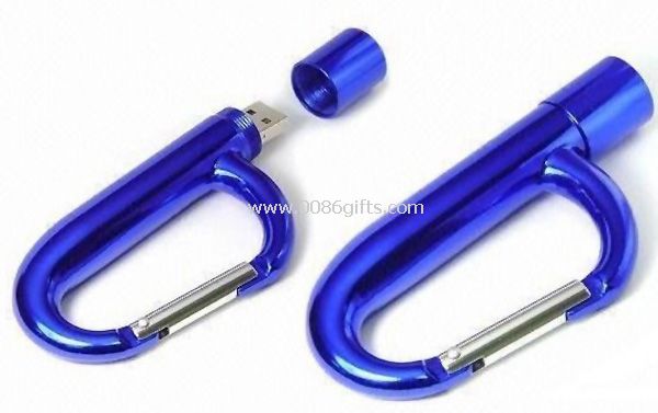 محرك أقراص محمول usb carabiner