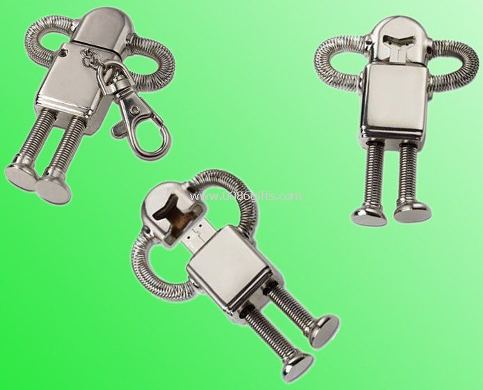 Lecteur flash usb de robot