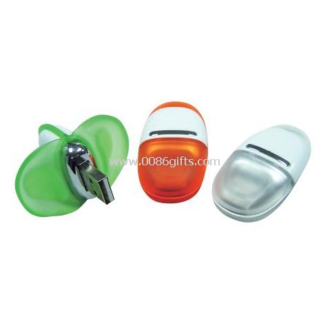 Din material plastic USB Flash Drive