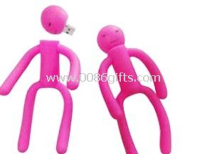 Silicone Man shape USB Flash Drive