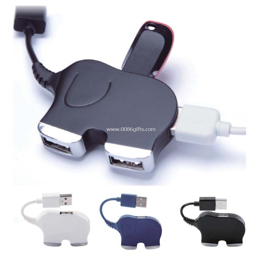 Rozbočovač USB slon
