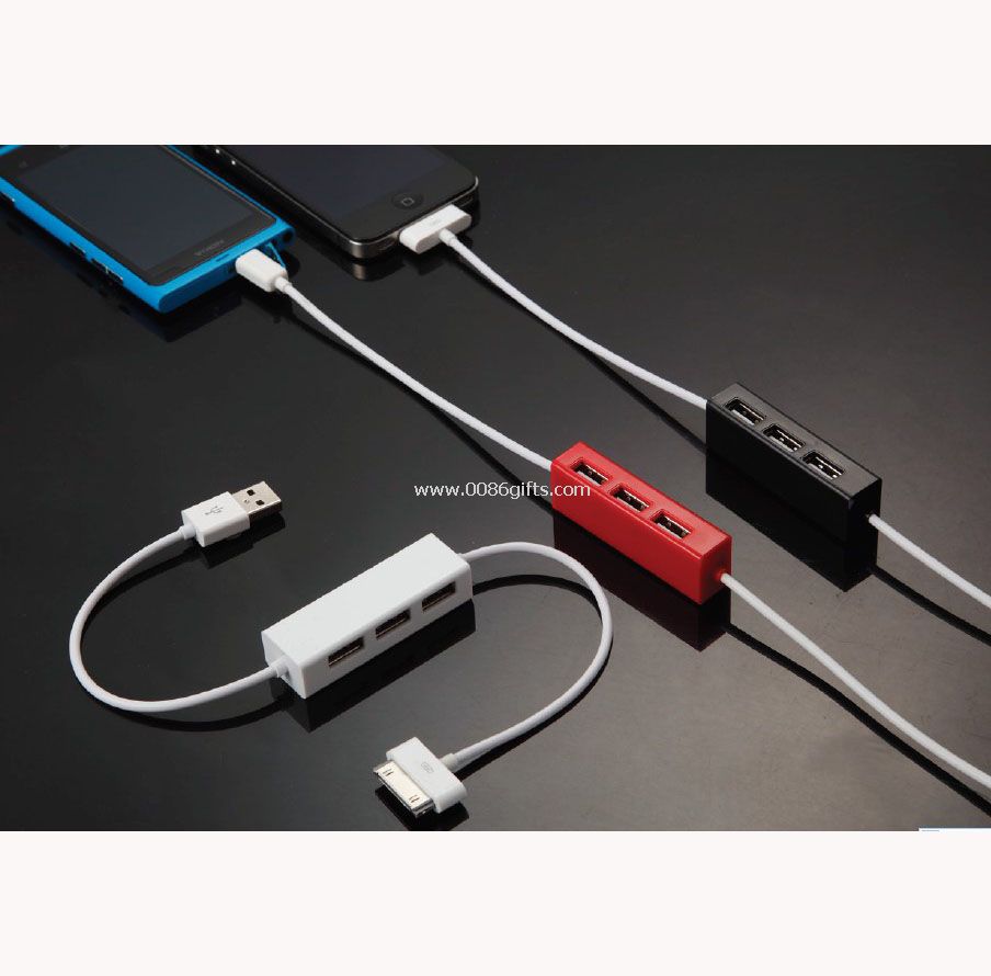 HUB USB com cabo