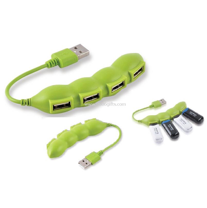 باقلا شکل 4 پورت هاب USB