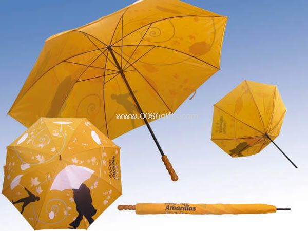 Mainosten suoraan sateenvarjo