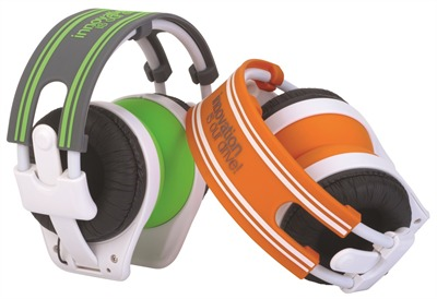 Farbenfrohe stilvolle Kopfhörer