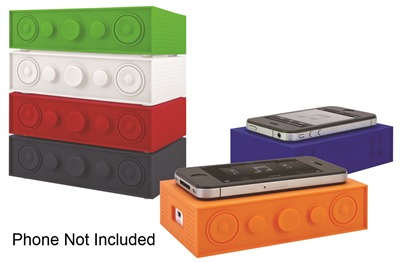 Colourful Silicon Audio Bricks