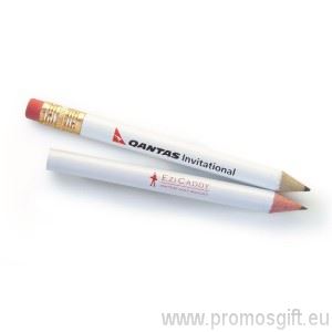 Half Pencil with eraser - round