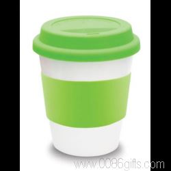 Mix & Match White Cermaic Takeaway Cup
