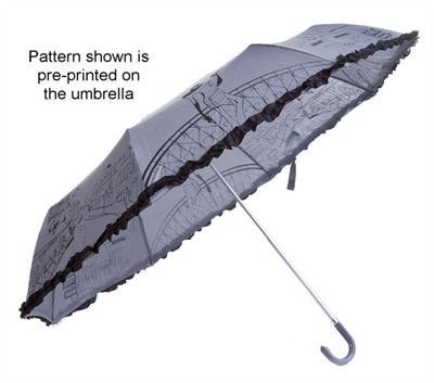 Elegante Damen Regenschirm