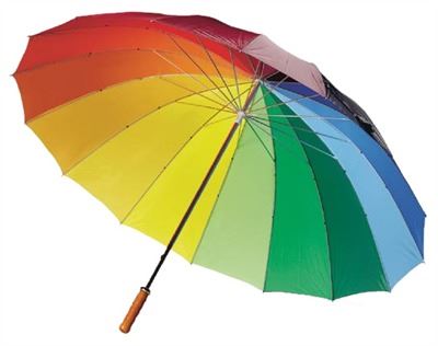 Шестнадцать панели зонтик