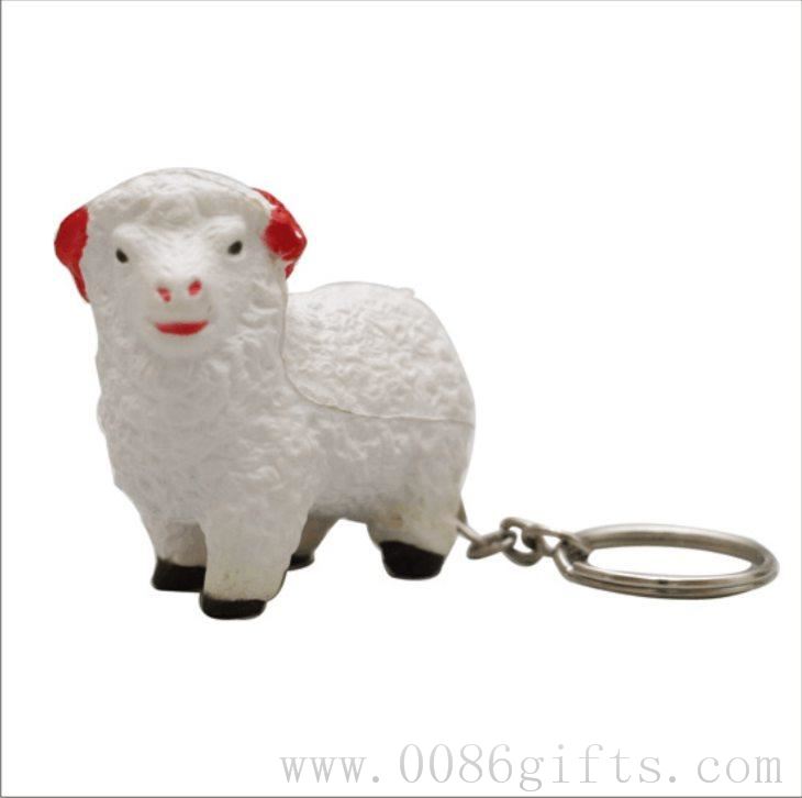Porte-clés de stress moutons