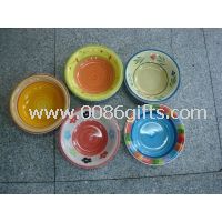7.25-inch Hand-painted Salad Bowl