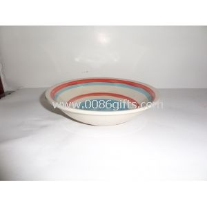 8.25 Pretty Salad Bowls with Hand-painted