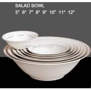 Salada de fina porcelana conjunto tigela de mistura