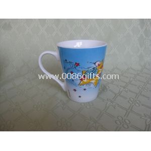 Full Color Decal Printing Porcelain Coffee Mug