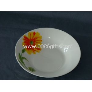 Porcelain Salad Bowl,Customized Logos or Designs are Accepted
