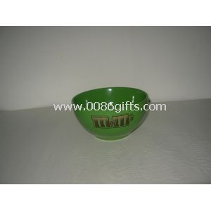 Stoneware Bowl with Decal Print Customized Logo, Meets FDA, CA65, LFGB and 84/500EEC Tests