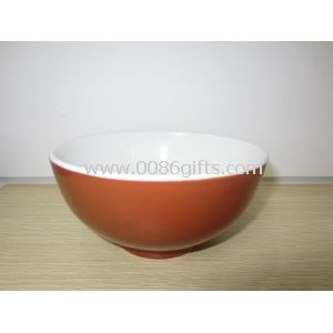 Stoneware Two-tone Color Bowl