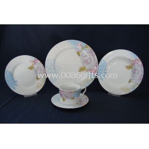 20pcs Porcelain dinner set with customized design,Star product