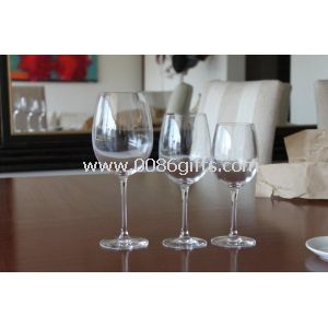 Glass goblet for drink or wine Can Printing with Logo
