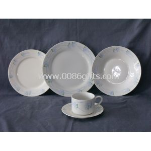 Hot selling high quality Porcelain dinner sets/tableware, 20pcs dinner sets