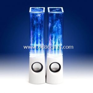 Chaud coloré LED musique légère danse eau haut-parleurs avec haut-parleur de belle fontaine/eau