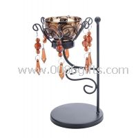 Brown Cup Candle Holder